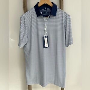 Boston Scott Golf Performance Polo Gen 1 Modern Fit
White Blue Men's Size S NWT
